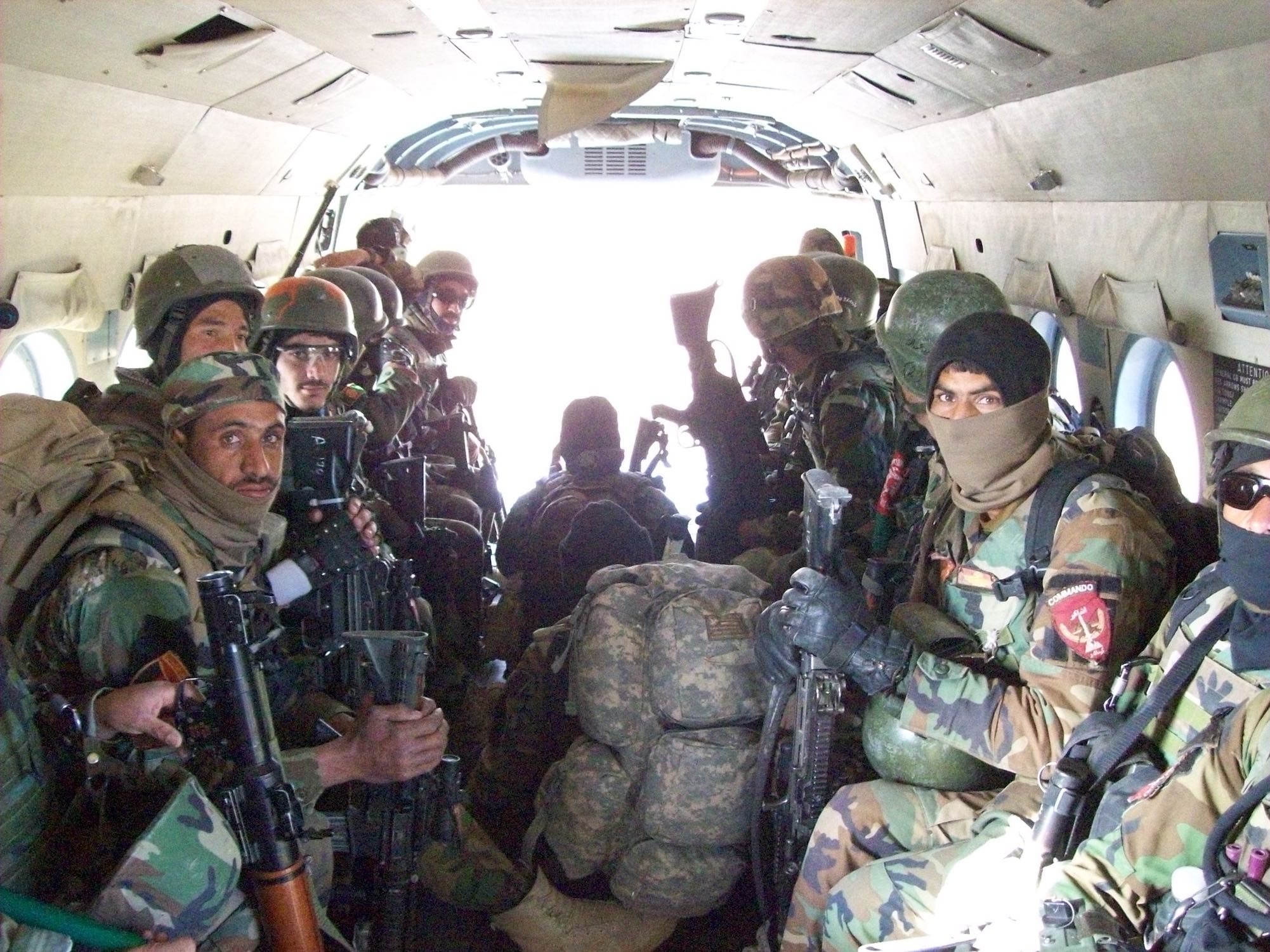 Afghan National Army Special Operations commandos