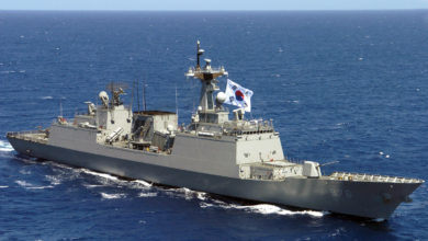 South Korean destroyer Munmu the Great