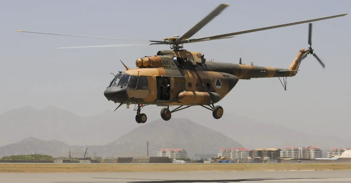 Afghan Air Force Mi-17 helicopter