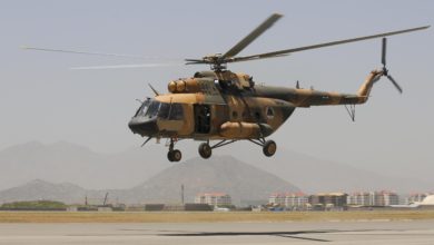 Afghan Air Force Mi-17 helicopter