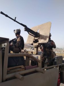 Afghanistan security forces in Ghazni