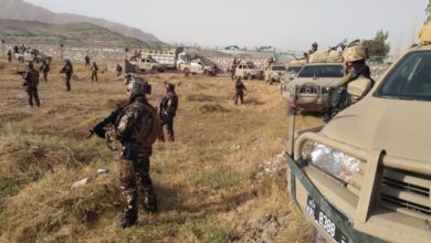 Afghanistan security forces in Ghazni