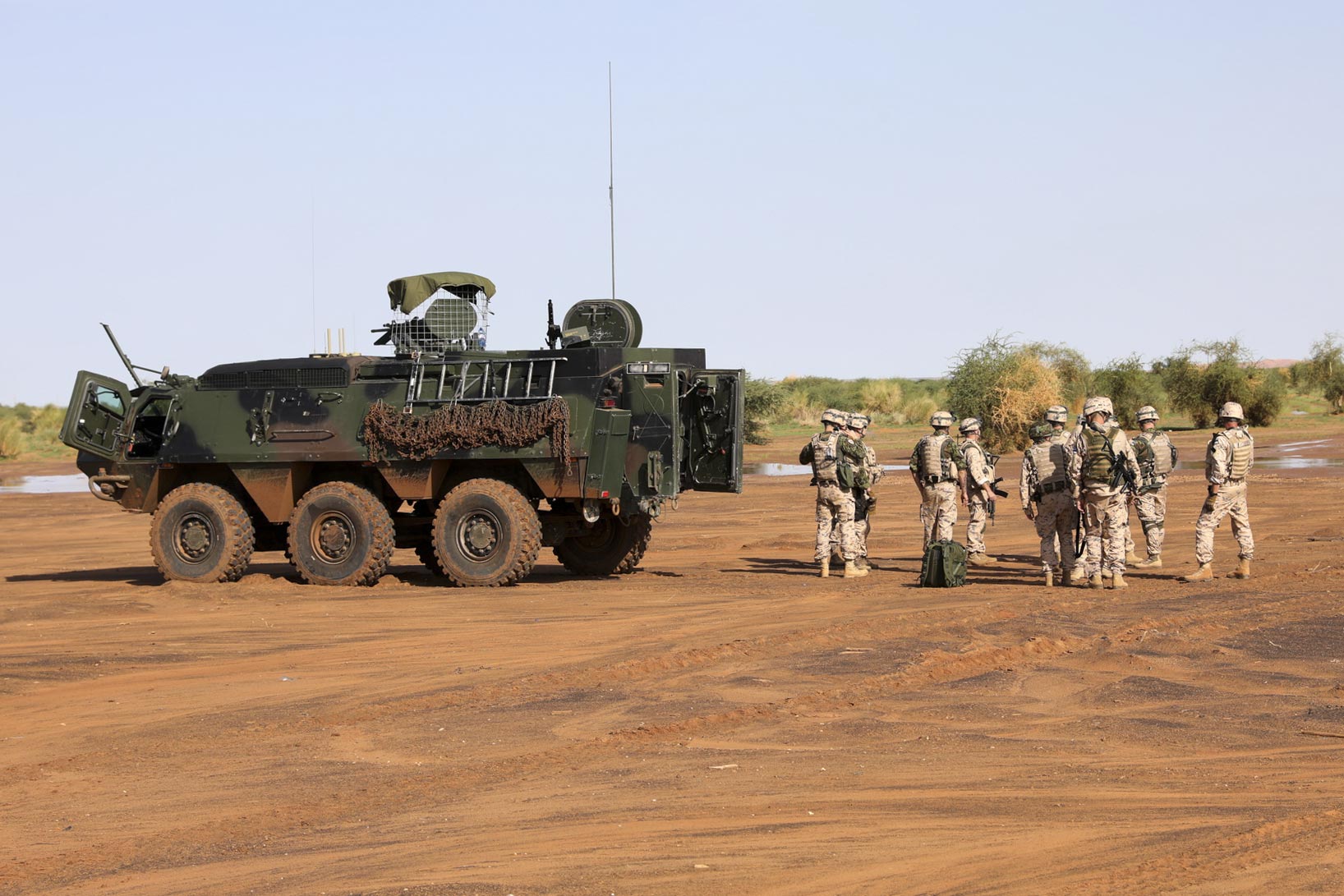 Estonian troops in Mali