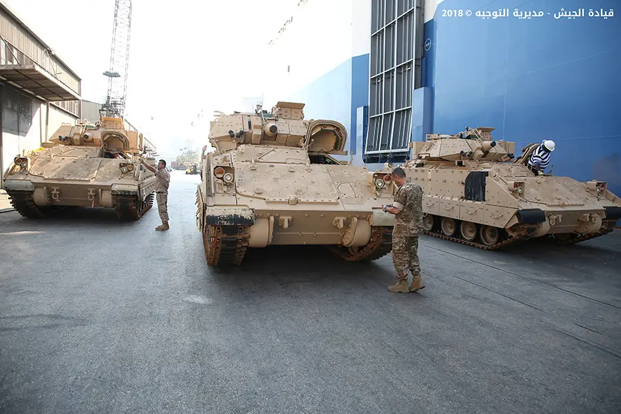 Bradley Fighting Vehicles Lebanon