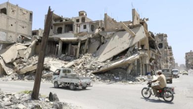 Raqqa, Syria building