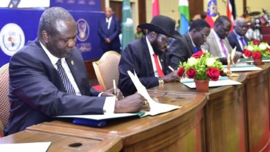 South Sudan Kiir-Machar power-sharing deal signed