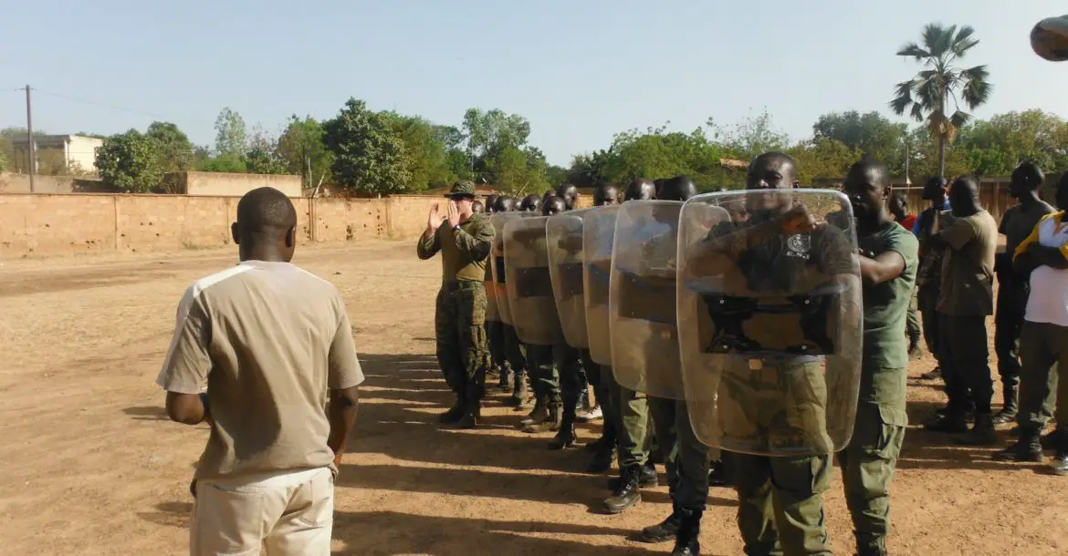 US Marines advise Burkina Faso Gendarmerie