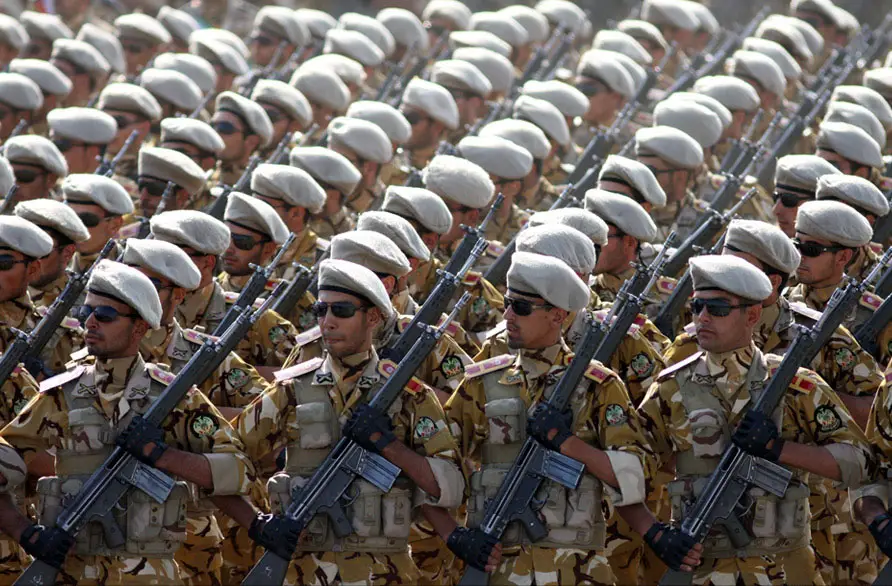 Islamic Republic of Iran Army soldiers