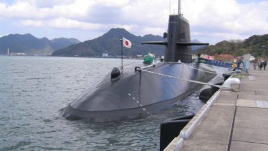 Japan Maritime Self Defense Forces submarine Kuroshio