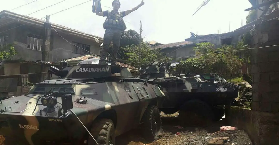 ISIS militants capture vehicles in the Philippines