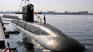 Russian Navy Lada class diesel-electric submarine