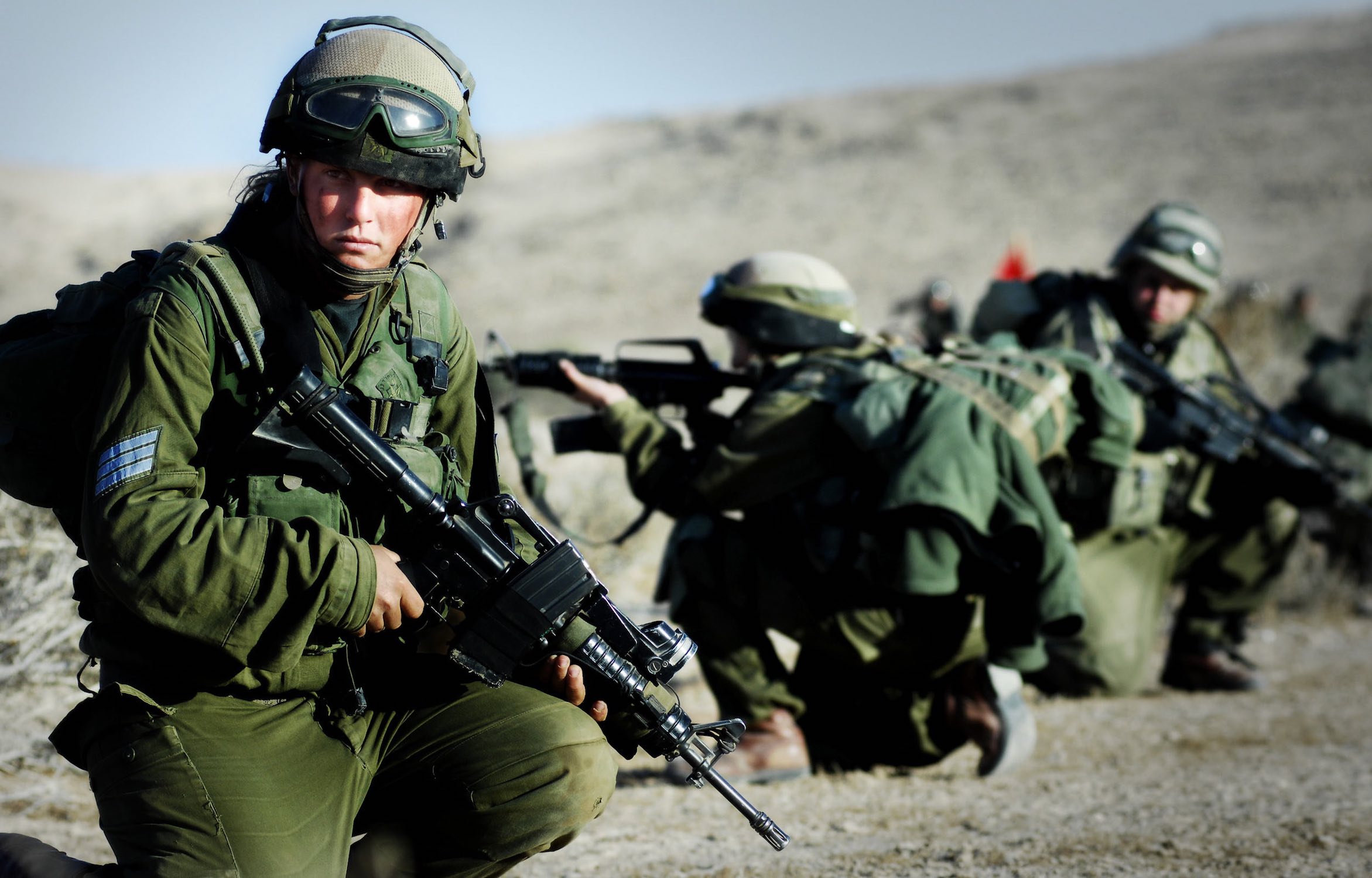 Israel Defense Forces Karakal Battalion in southern Israel