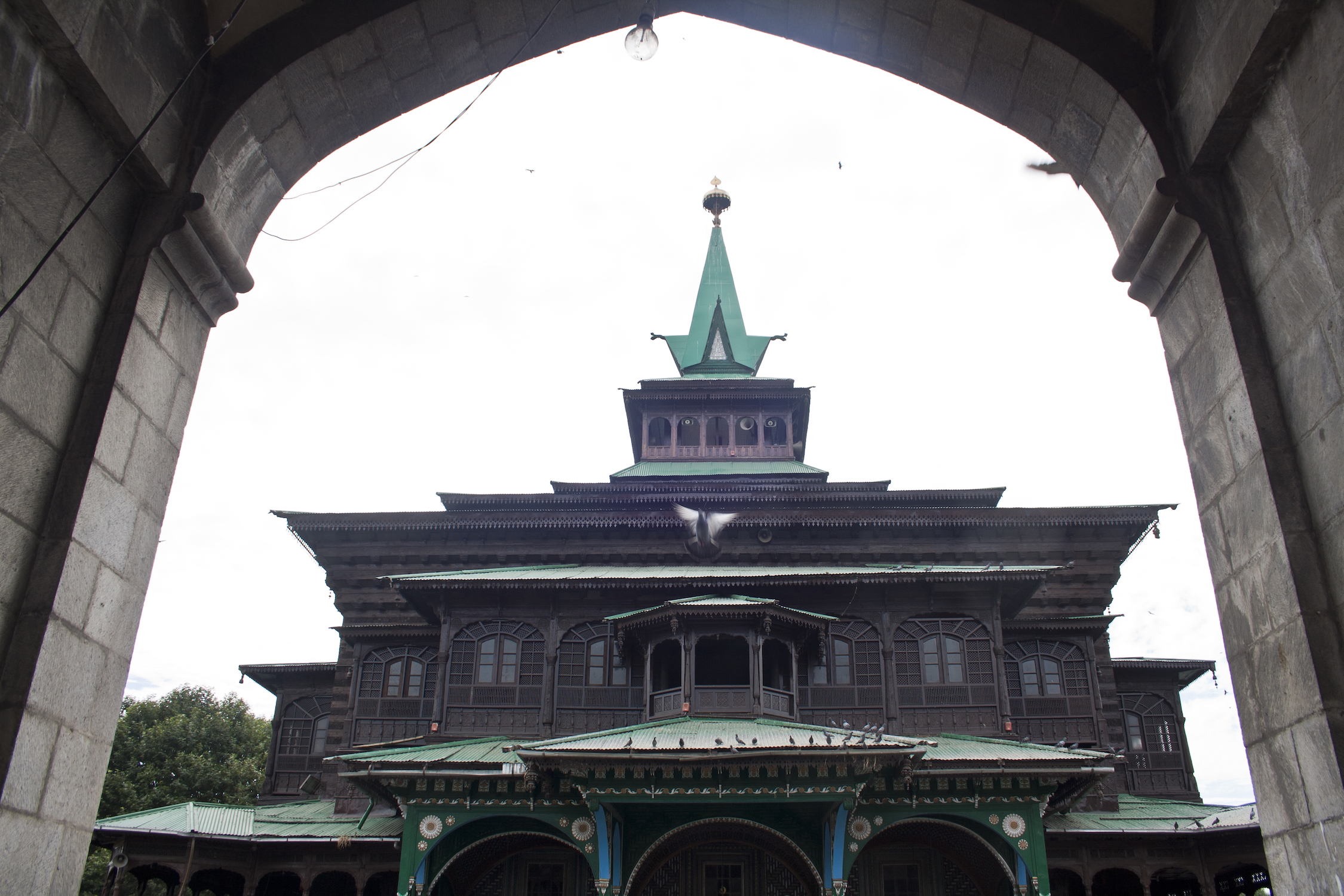 Khanqah-e-Moula shrine in Kashmir's capital, Srinagar
