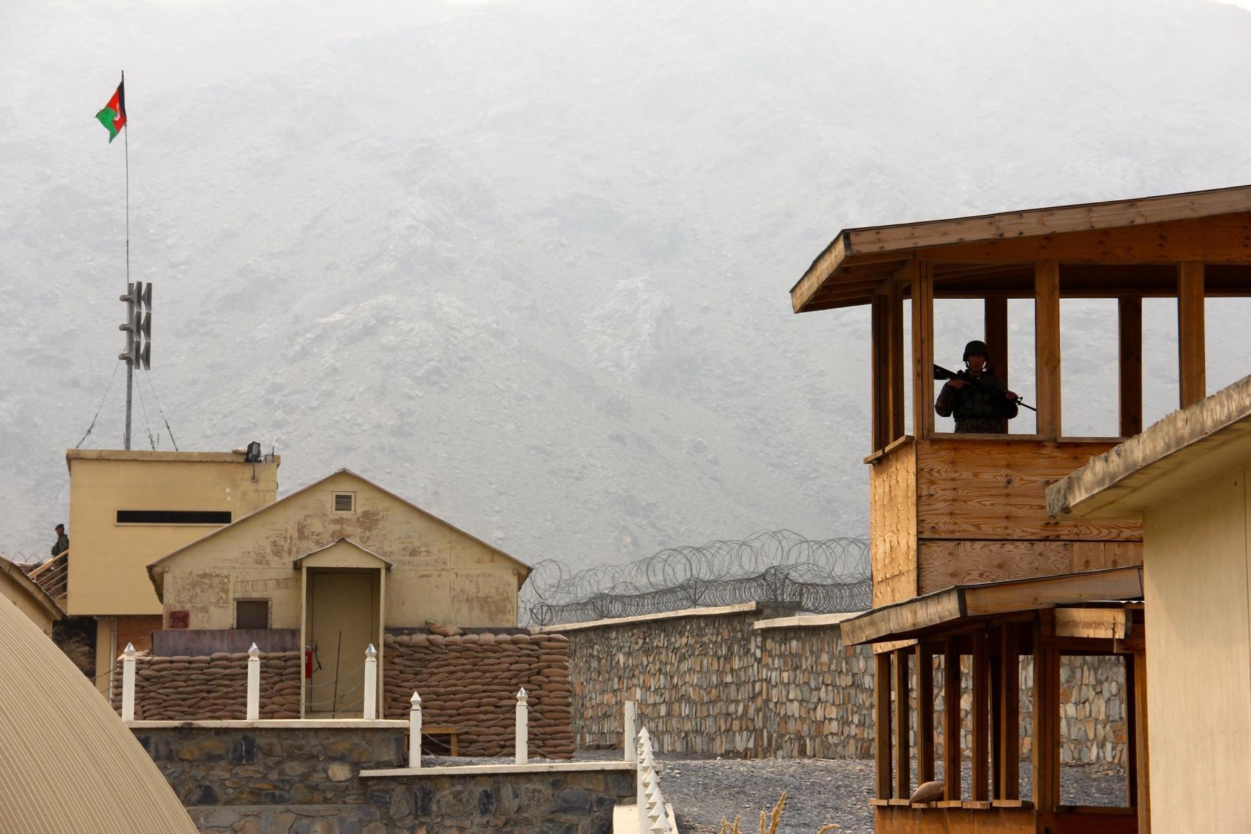 Torkham Gate at the Afghanistan-Pakistan border