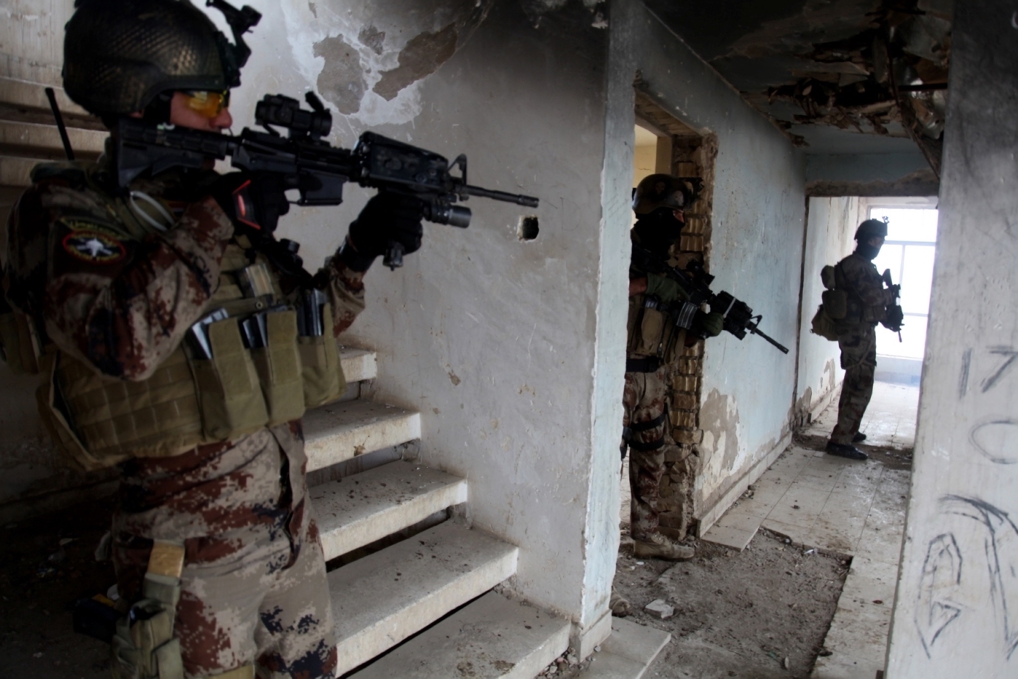 Iraqi Special Operations Forces (ISOF) train