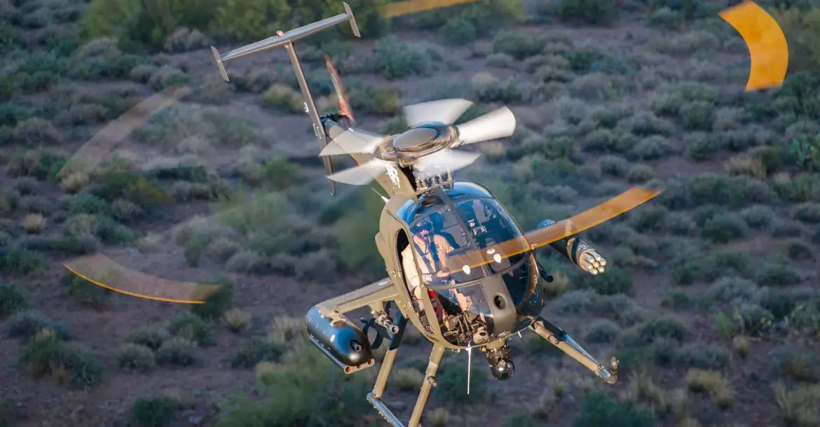 MD 530G Scout attack helicopter