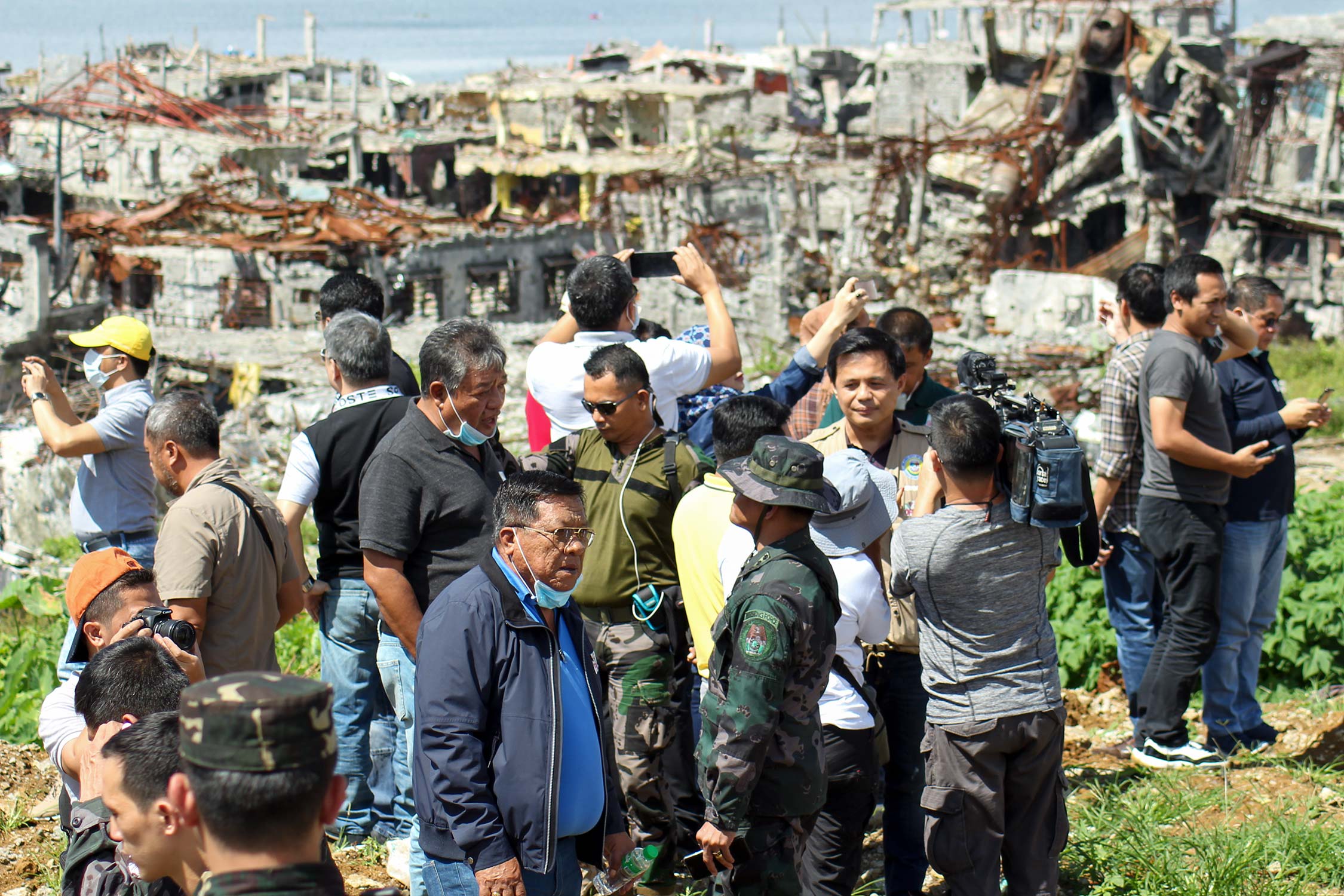 Ground Zero after the Battle of Marawi in the Philippines
