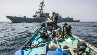 US Navy seizes weapons off Yemem