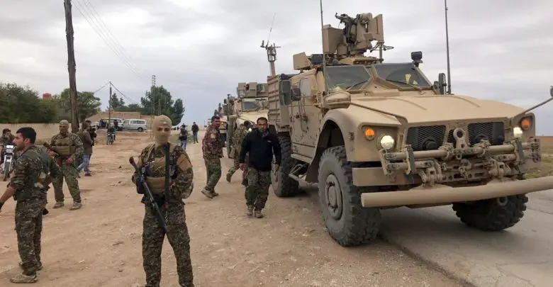 US forces patrol northern Syria