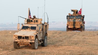 US and Turkey conduct joint patrol near Manbij, Syria