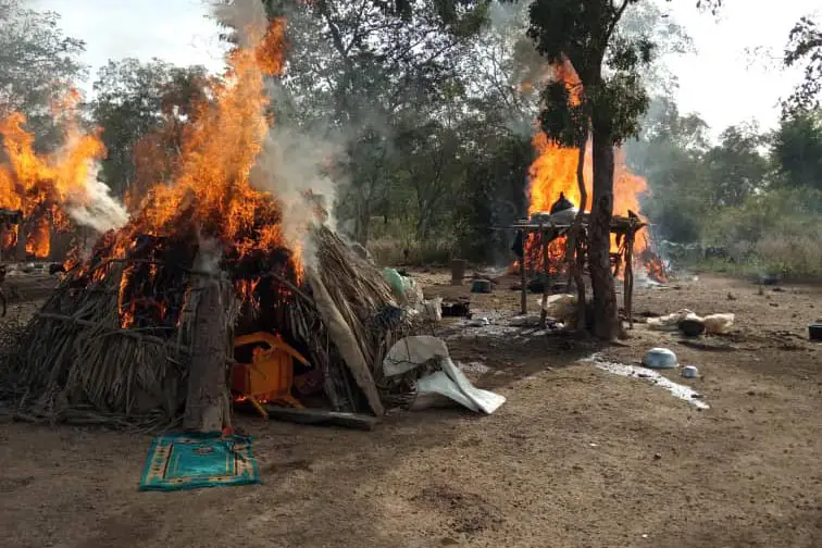 Nigeria military destroys bandit camp
