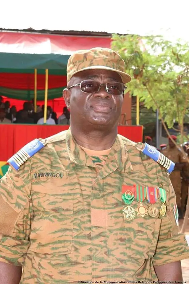 Burkina Faso Chief of the General Staff of the Armed Forces Moise Miningou