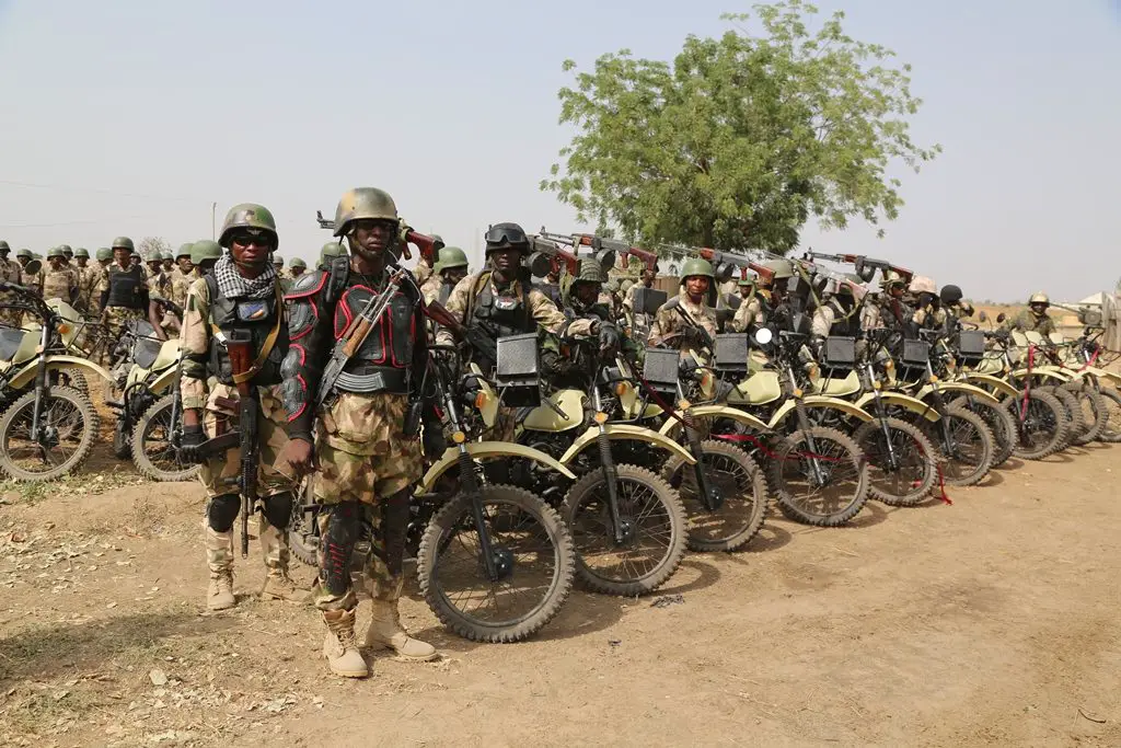 Nigerian Army Combat Motorbike Unit