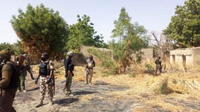 Nigerian troops at Boko Haram hideout in Makinta Meleri