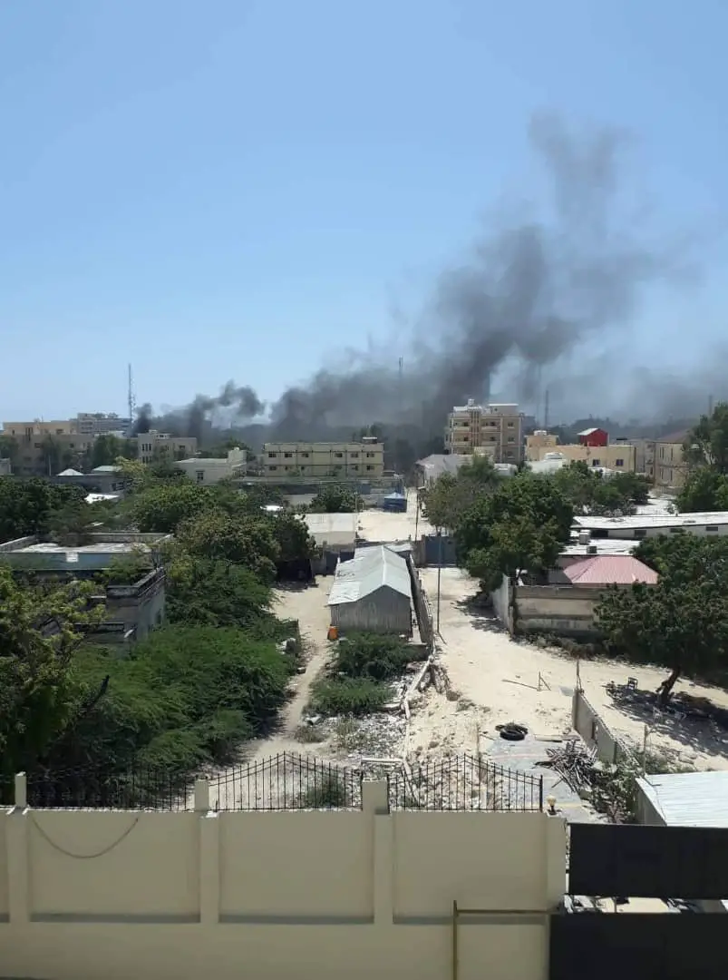 A car bomb detonated outside the Ministry of Petroleum in the Somali capital Mogadishu