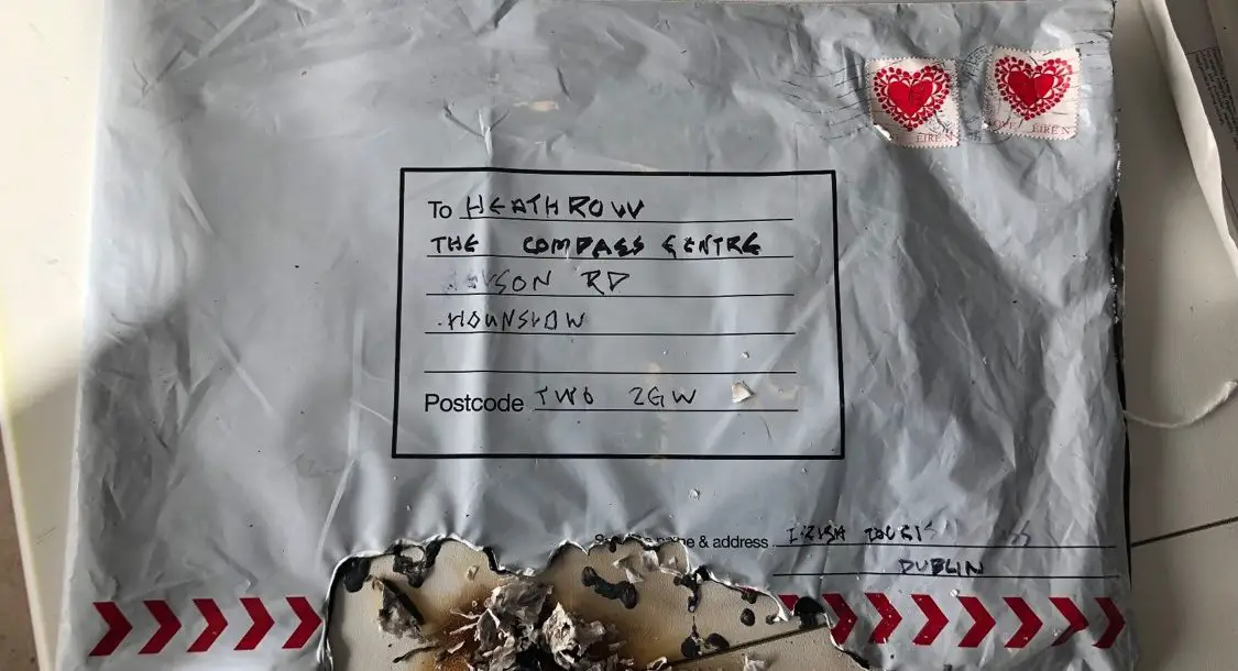 New IRA parcel bomb mailed to Heathrow Airport