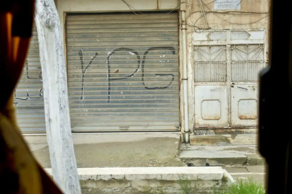 YPG graffiti