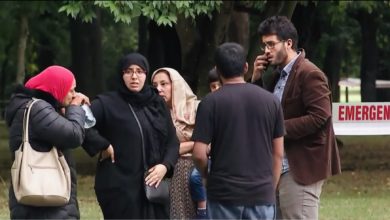 Survivors of the mosque attacks in Christchurch, New Zealand