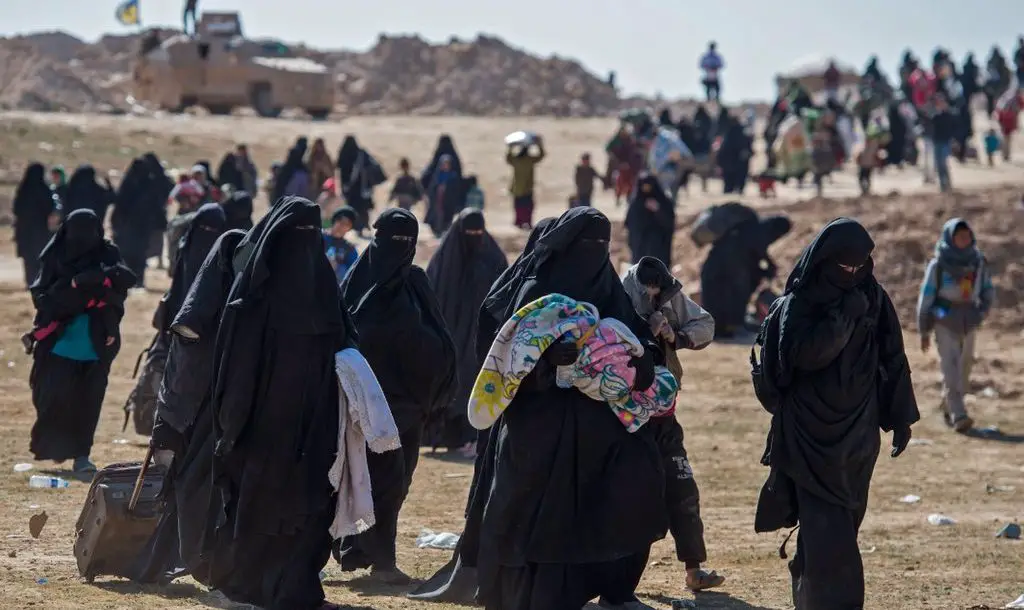 Thousands of civilians fled Baghuz as the SDF closed in on the last ISIS redoubt in Syria