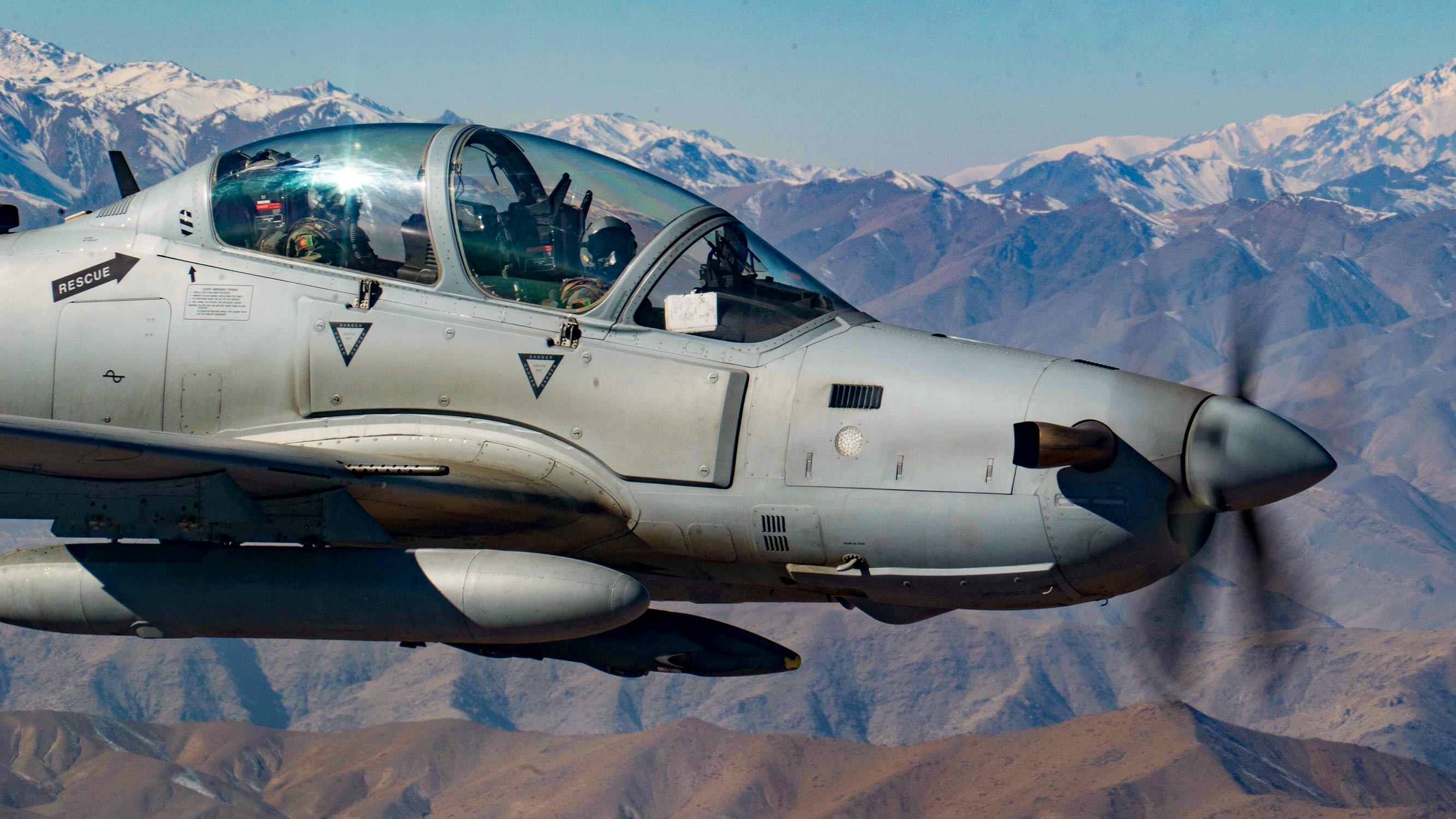 Afghan Air Force A-29 Training