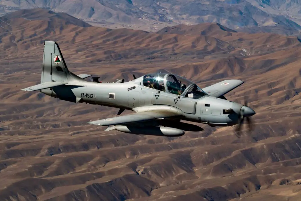 Afghan Air Force A-29 Training