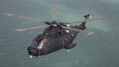 Leonardo AW101 multirole helicopter
