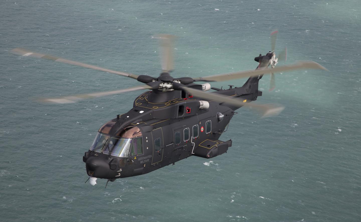 Leonardo AW101 multirole helicopter