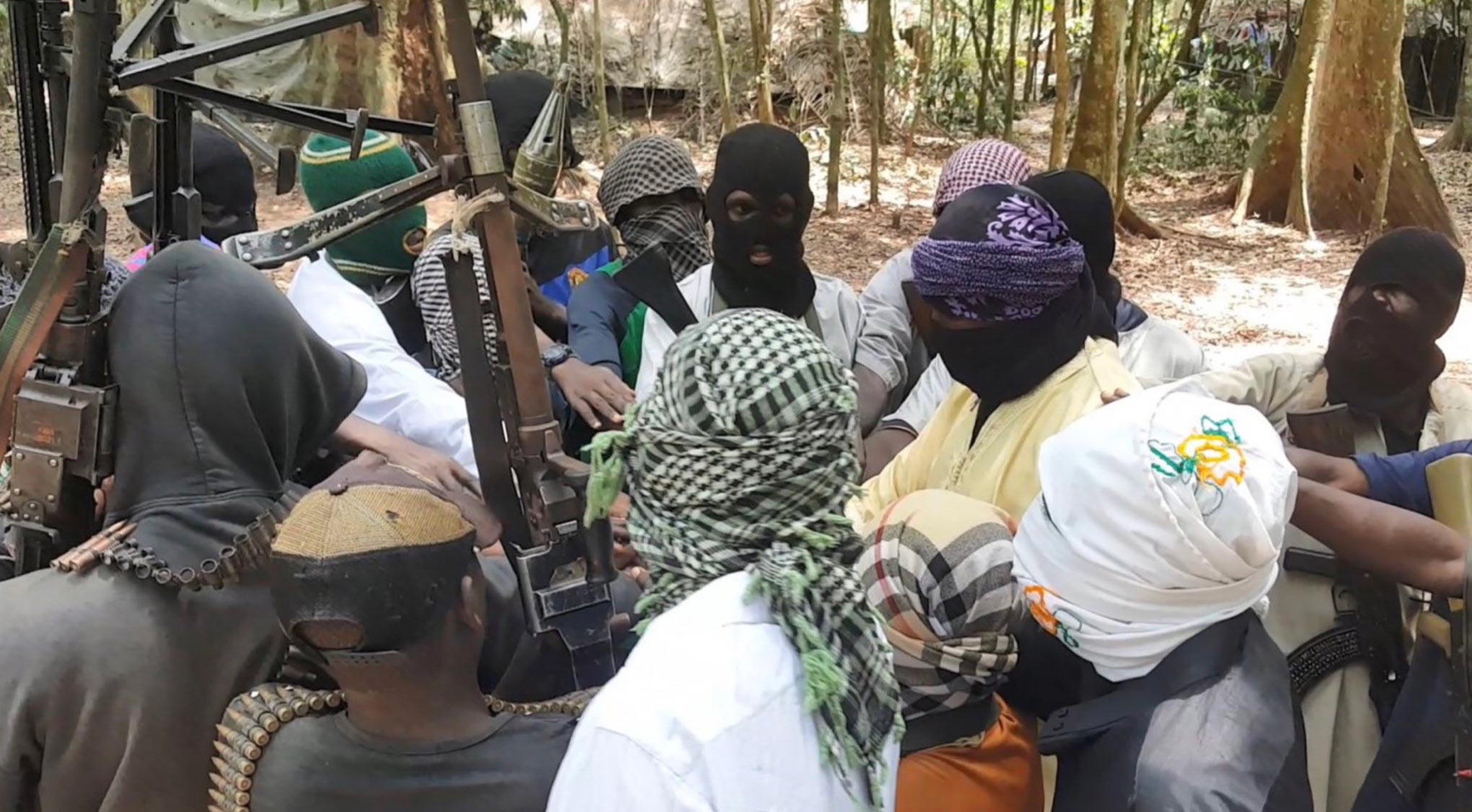 Islamic State Central Africa Province militants in DR Congo