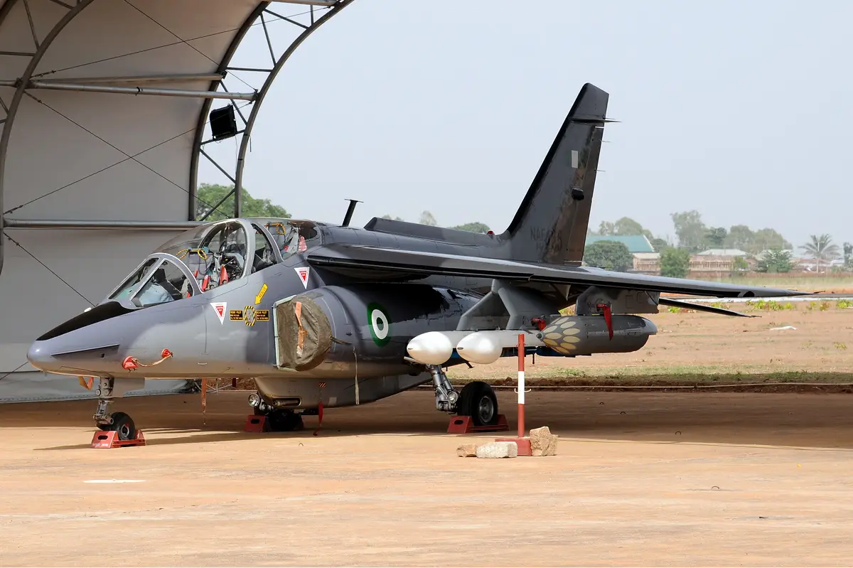 Nigeria Air Force Alpha jet