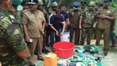 Sri Lanka police find bomb-making materials in Nindavur