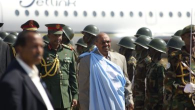 Omar al-Bashir in Sudan