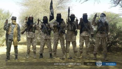 ISIS fighters in Burkina Faso