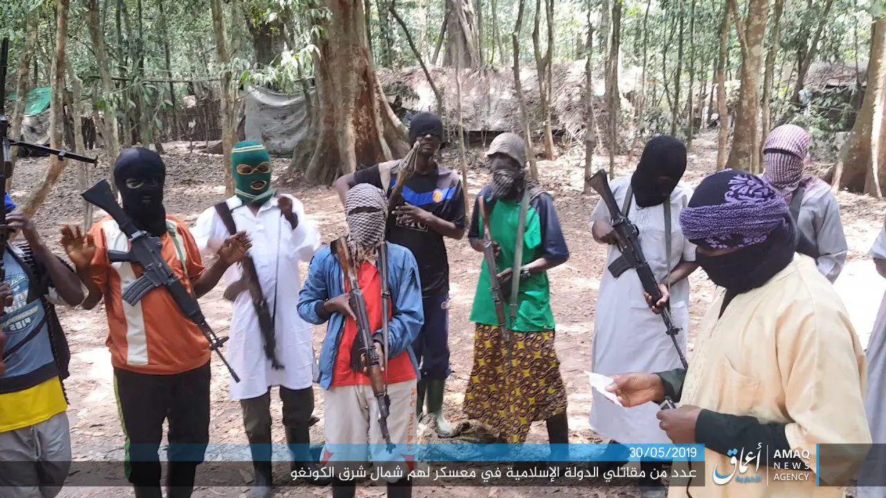 Islamic State Central Africa Province fighters