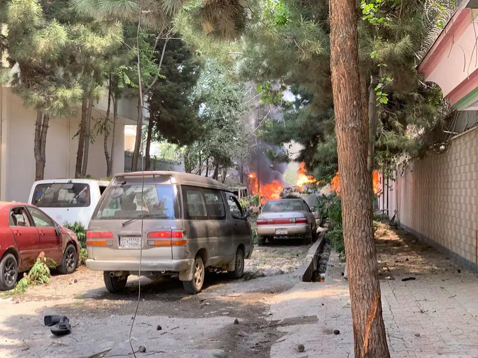 Explosion in Kabul, Afghanistan