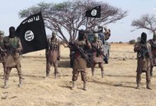 Islamic State militants in Nigeria