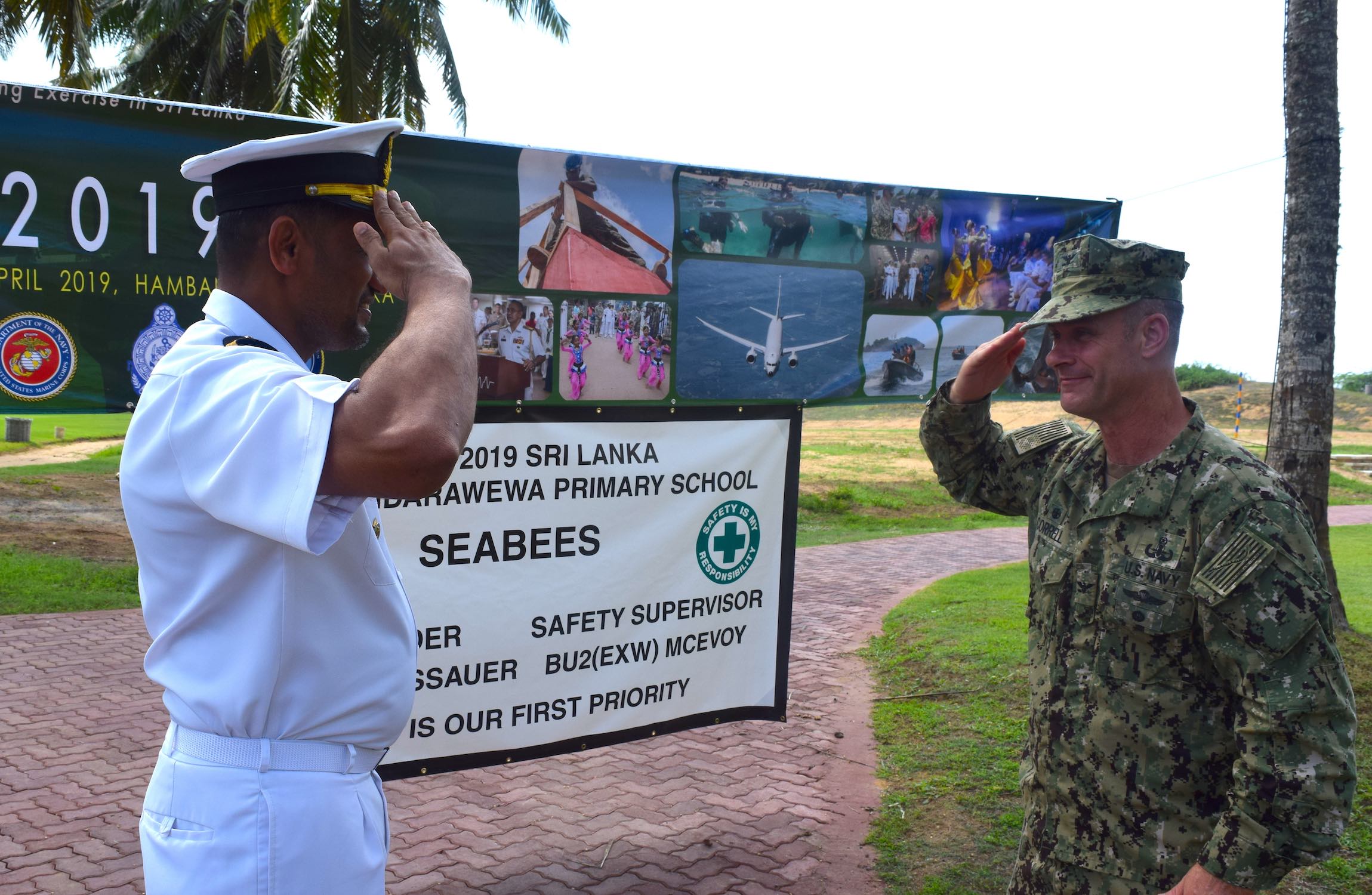 US and Sri Lanka Navy exercise