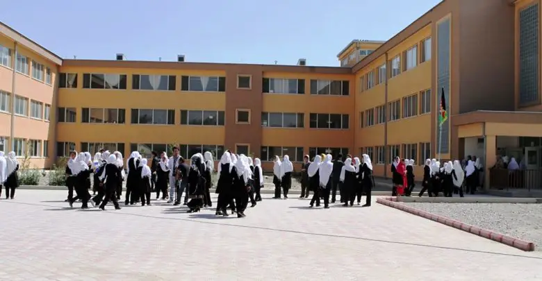 Sardar-e-Kabuli Girls High School in Kabul, Afghanista