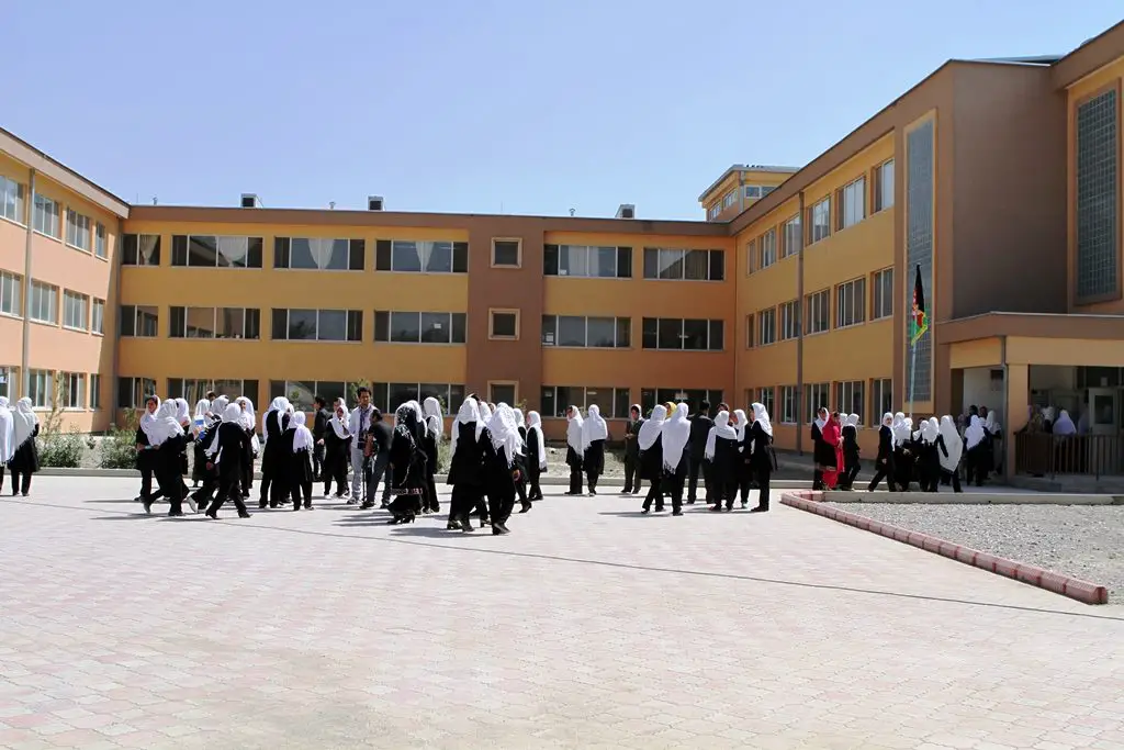 Sardar-e-Kabuli Girls High School in Kabul, Afghanista