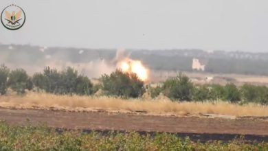 NLF Syria Tank strike
