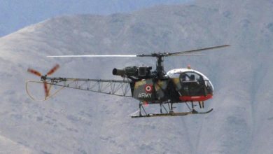 Indian Army Cheetah helicopter